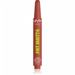 NYX Professional Makeup Fat Matte Huulepalsam matistava efektiga Rose Robe 2 g