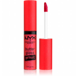 NYX Professional Makeup Butter Gloss Metallic Metalne huulel&auml;ige varjund 09 Blood 8 ml