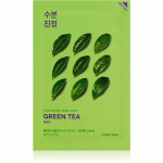 Holika Holika Pure Essence Green Tea Toitev lehtmask tundlikule ja punetavale nahale 23 ml