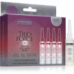 Arganicare Trio Force Hair Treatment Ampull juuksejuurte tugevdamiseks ja juuksekasvu parandamiseks 4x10 ml