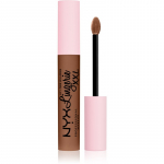 NYX Professional Makeup Lip Lingerie XXL Matt vedel huulepulk varjund 29 - Hot Caramelo 4 ml