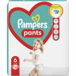Pampers Pants Size 6 &uuml;hekordselt kasutatavad p&uuml;ksm&auml;hkmed 13-19 kg 36 tk