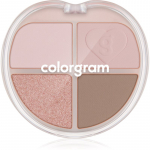 Colorgram Tintin Dory Eyeshadow Palette Lauv&auml;rvi- ja esilet&otilde;stjaga palett varjund 06 Mochi Dory 4 g
