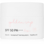 Nacomi Next Level Golden Rays Niisutav p&auml;evakreem SPF 50 holiday 50 ml