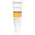 Bioderma Photoderm M Kaitsekreem tumedate laikude vastu SPF 50+ varjund Light 40 ml
