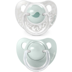 Suavinex Birdies Anatomical Silicone 0-6m lutt Green 2 tk