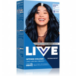 Schwarzkopf LIVE Intense Colour P&uuml;sijuuksev&auml;rv varjund 090 Cosmic Blue 1 tk