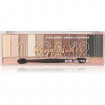 Technic Cosmetics Mega Eyeshadows Lauv&auml;rvipalett varjund Mega Nudes 18 g