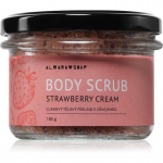 Almara Soap Body Scrub Keha suhkrukoorija tselluliidi vastu l&otilde;hn Strawberry Cream 180 g