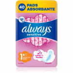 Always Sensitive Normal Plus H&uuml;gieenisidemed l&otilde;hnatu 40 tk