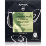 Apivita Express Beauty Moisturizing Tissue Face Mask Avocado Niisutav n&auml;o lehtmask rahustava toimega 10 ml