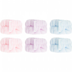 Brushworks Pastel Microfibre Wrist Wash Bands vee allavoolamise vastased randme&uuml;mbrised n&auml;o pesemiseks 6 tk