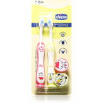Chicco Toothbrush Set 3-6 y+ Laste hambahari iminapaga Hippo-Panda