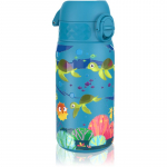 Ion8 Leak Proof roostevabast terasest veepudel lastele Sea Turtles 400 ml
