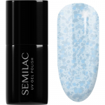 Semilac UV Hybrid Crushed_ICE Geelk&uuml;&uuml;nelakk UV / LED lambiga kasutamiseks varjund 493 Bubble Gum 7 ml