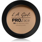 L.A. Girl Cosmetics PRO. Face HD Kompaktpuuder mati efektiga varjund Creamy Natural 7 g