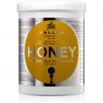 Kallos KJMN Professional Honey Intensiivselt niisutav mask kuivadeleja kahjustatud juustele 1000 ml