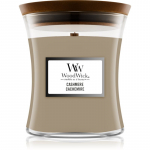 Woodwick Cashmere l&otilde;hnak&uuml;&uuml;nal puidust taht 275 g