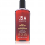 American Crew 3 in 1 Ginger + Tea Kolm-&uuml;hes &scaron;ampoon, palsam ja du&scaron;igeel  Mle 450 ml