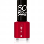Rimmel 60 Seconds Super Shine K&uuml;&uuml;nelakk varjund 313 Feisty Red 8 ml
