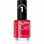 Rimmel Super Gel Geelk&uuml;&uuml;nelakk ilma UV / LED-lampide kasutamiseta varjund 045 Flamenco Beach 12 ml