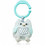 BabyOno Have Fun Musical Toy for Children kontrastne rippuv m&auml;nguasi meloodiaga Owl Sofia Blue 1 tk