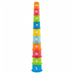 Chicco 2 in 1 Stacking Cups virnastatavad topsid 9m+ 10 tk