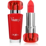 PUPA Milano Vamp! Luminous Lipstick Huultele t&auml;idlust andev huulepulk varjund 305 True Orange 3.5 g