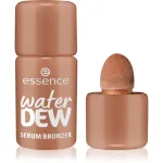 essence water DEW SERUM BRONZER Vedel p&auml;ikesepuuder kirgastava efektiga varjund 20 Honey Tan 3.5 ml