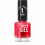 Rimmel Super Gel Geelk&uuml;&uuml;nelakk ilma UV / LED-lampide kasutamiseta varjund 016 Cerise Pop 12 ml