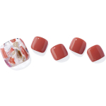ohora Semi Cured Gel Pedicure Strips P Vintage Wood K&uuml;&uuml;nte kleebised jalgadele varjund PD-010 1 tk
