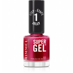 Rimmel Super Gel Geelk&uuml;&uuml;nelakk ilma UV / LED-lampide kasutamiseta varjund 014 Pink To The Berry 12 ml