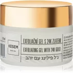 KESEM Exfoliating Gel with 24K Gold Kooriv geel 24-karaadise kullaga 50 ml