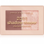 Max Factor 2000 Calorie Shadow Shaper Lauv&auml;rviduo varjund 010 Clay Gleam 4 g