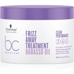 Schwarzkopf Professional BC Bonacure Frizz Away Treatment Mask ohjeldamatutele ja k&auml;haratele juustele 500 ml