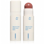 Korres Natural Color Multi-Stick Balm Mitmeotstarbeline huulte- ja n&auml;omeik varjund Muted Brown 4.5 g
