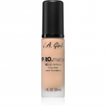 L.A. Girl Cosmetics PRO. Matte HD Kauap&uuml;siv jumestuskreem mati efektiga varjund Bisque 30 ml