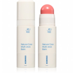 Korres Natural Color Multi-Stick Balm Mitmeotstarbeline huulte- ja n&auml;omeik varjund Petal Pink 4.5 g