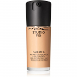 MAC Cosmetics Studio Fix Fluid SPF 15 24HR Matte Foundation + Oil Control Matistav jumestuskreem SPF 15 varjund NC17 30 ml