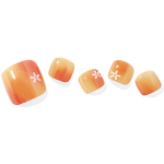 ohora Semi Cured Gel Pedicure Strips P Orange Blossom K&uuml;&uuml;nte kleebised jalgadele varjund PD-159 1 tk