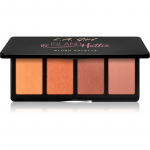 L.A. Girl Cosmetics Fanatic P&otilde;sepunapalett varjund Island Hottie 4x4 g