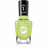 Sally Hansen Miracle Gel&trade; Geelk&uuml;&uuml;nelakk ilma UV / LED-lampide kasutamiseta varjund 052 Electri-Lime 14,7 ml