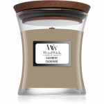 Woodwick Cashmere l&otilde;hnak&uuml;&uuml;nal puidust taht 85 g