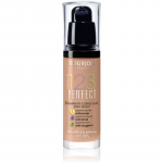 Bourjois 123 Perfect Vedel jumestuskreem t&auml;iusliku ilme jaoks varjund 57 Hale Clair SPF 10 30 ml