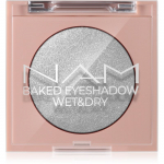 NAM Baked Eyeshadow S&auml;delev lauv&auml;rv 02 Silver Lining 4 g
