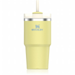Stanley Quencher H2.O FlowState&trade; Tumbler k&otilde;rrega roostevabast terasest joogitops v&auml;ike Pomelo 600 ml