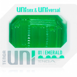 Tenga Uni &uuml;hekordseks kasutamiseks m&otilde;eldud masturbaator Emerald 5,9 cm