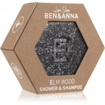 BEN&ANNA Love Soap Shower & Shampoo kaks &uuml;hes tahke &scaron;ampoon ja du&scaron;igeel Elm Wood 60 g