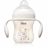 Chicco Transition Cup 4m+ treeningkupp k&auml;epidemetega Grey 1 tk