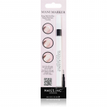 Nails Inc. Mani Marker Dekoratiivne k&uuml;&uuml;nelakk pealekandmispliiatsis varjund White 3 ml